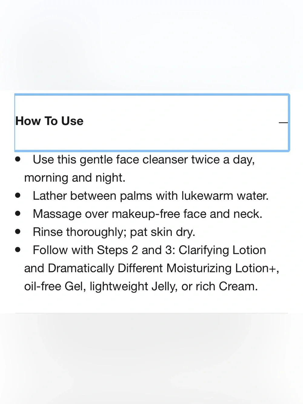 Clinique All About Clean Facial Cleanser 2 Dry Combination